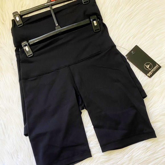 90 degree by Reflex 2 PACK 9”  inseam bike shorts - Picture 2 of 4